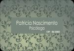 Psicóloga Patricia Nascimento - Thumb 0