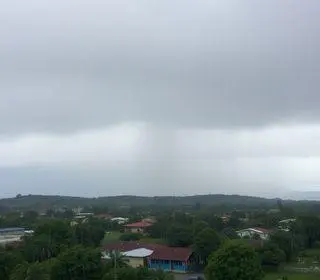pancadas de chuva em Araucária