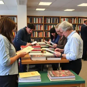 Feira de troca de livros