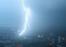 alerta vermelho de tempestade no Paraná